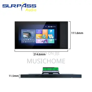 7inch Wireless Wifi Multi Room Audio System Wall Amplifier