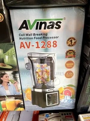 Avinas 2litres Sound Proof Blender AV- 1288. 3000watts