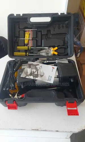 Heavy Duty/Digital Display Car Tyre Pump Toolsbox