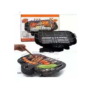 2000W Smokeless Electric Barbeque Grill BBQ Griddle