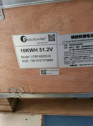 Felicity Solar Lithium Battery