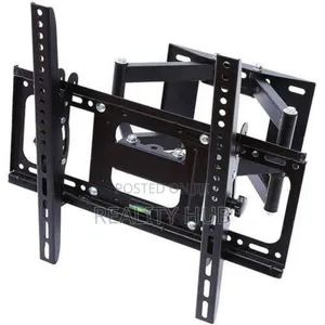 TV Wall Mount Adjustable Dual Arm 32"- 85" - Black