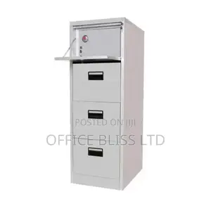 Steel Legal Size 4 Filing Cabinet With Safe Vault