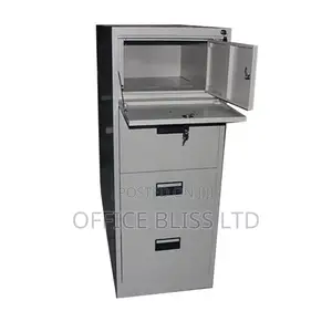Steel Legal Size 4 Filing Cabinet With Safe Vault
