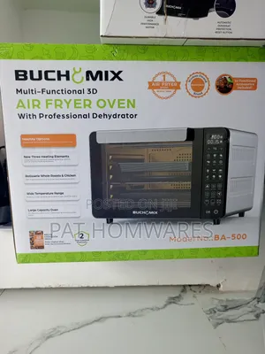 Buchymix Air Fryer Oven +3D Heating Elements 24L