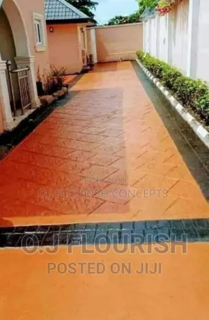 Lovely Stamped Concrete at It's Peak