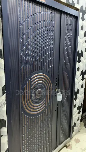Center Design Copper Cast Door
