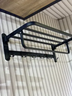 Matt Black 60cm Multiple Towel Rail