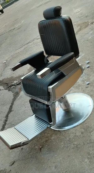 American Executive Recliner Rolling Barber Chair