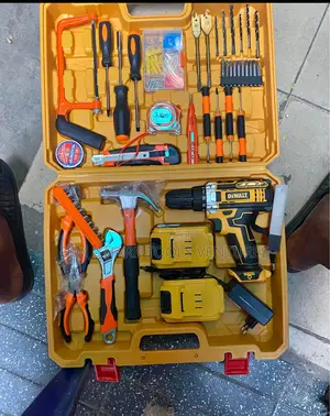Dewalt 60 PCS Tools Kit With Powerful 48v Cordless Drill