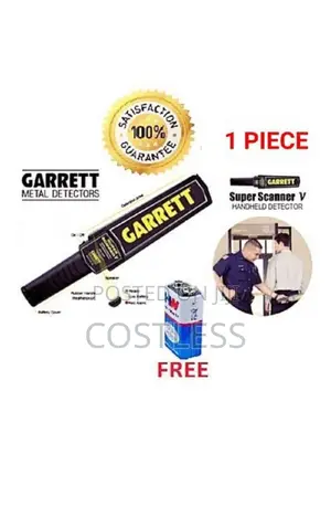 Garrett Super Handheld Metal Detection Scanner