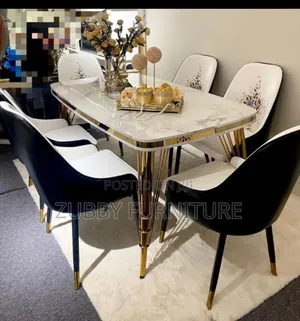 High Quality And Imported Dining Set By 6 Chairs