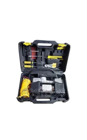 Portable Tire Inflator Pump - Double Cylinder