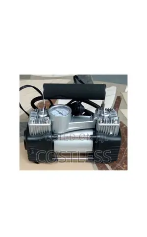 Car Tyre Pump Portable Electric Air Pump Inflator Set