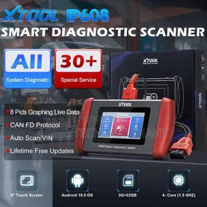 XTOOL Inplus IP608 Al Sytem Car Scanner 30reset LIFETIME FEE
