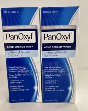 Panoxyl Acne Creamy Wash Benzoyl Peroxide 4% Daily Control