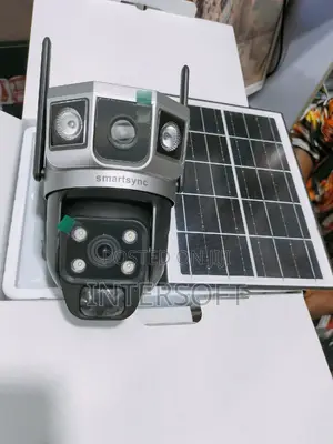 6mp 3 Lens 4g Solar Camera Sim Card Network Zoom Smart Home