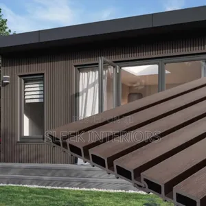 Outdoor Flutted Cladding