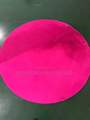 New Modern Round Shape Fur Rug