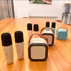 Mini Karaoke Speaker With 2 Microphone