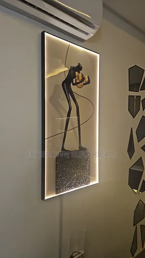 Luxury Wall Art Decor With Remote Control