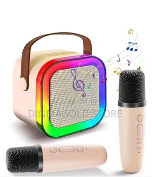 Wireless Karaoke Bluetooth Speaker With Dual Microphone
