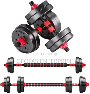 20KG Adjustable Set Weights With Barbell Extension