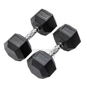 Pair of Hex Commercial Dumbbell 20kg
