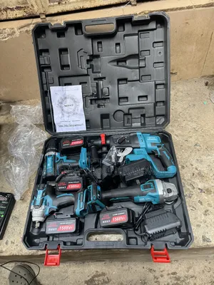 4in 1tools Box Drill X Hammer Drill X IMPACT Wrench X Grindr
