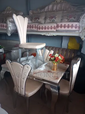 A Cream Imported 4seater Dinning Set