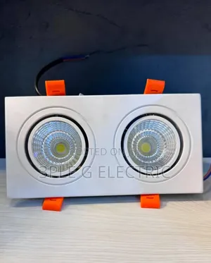7w Double Face Rectangular Recess Light