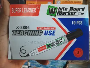 Whiteboard Marker Mixed Colors - 10 Pieces (Temporary)