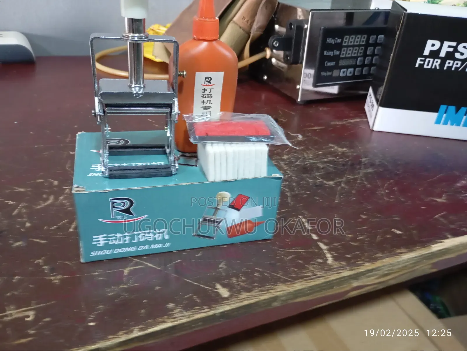 Manual Coding Machine Stamp Codding Machine