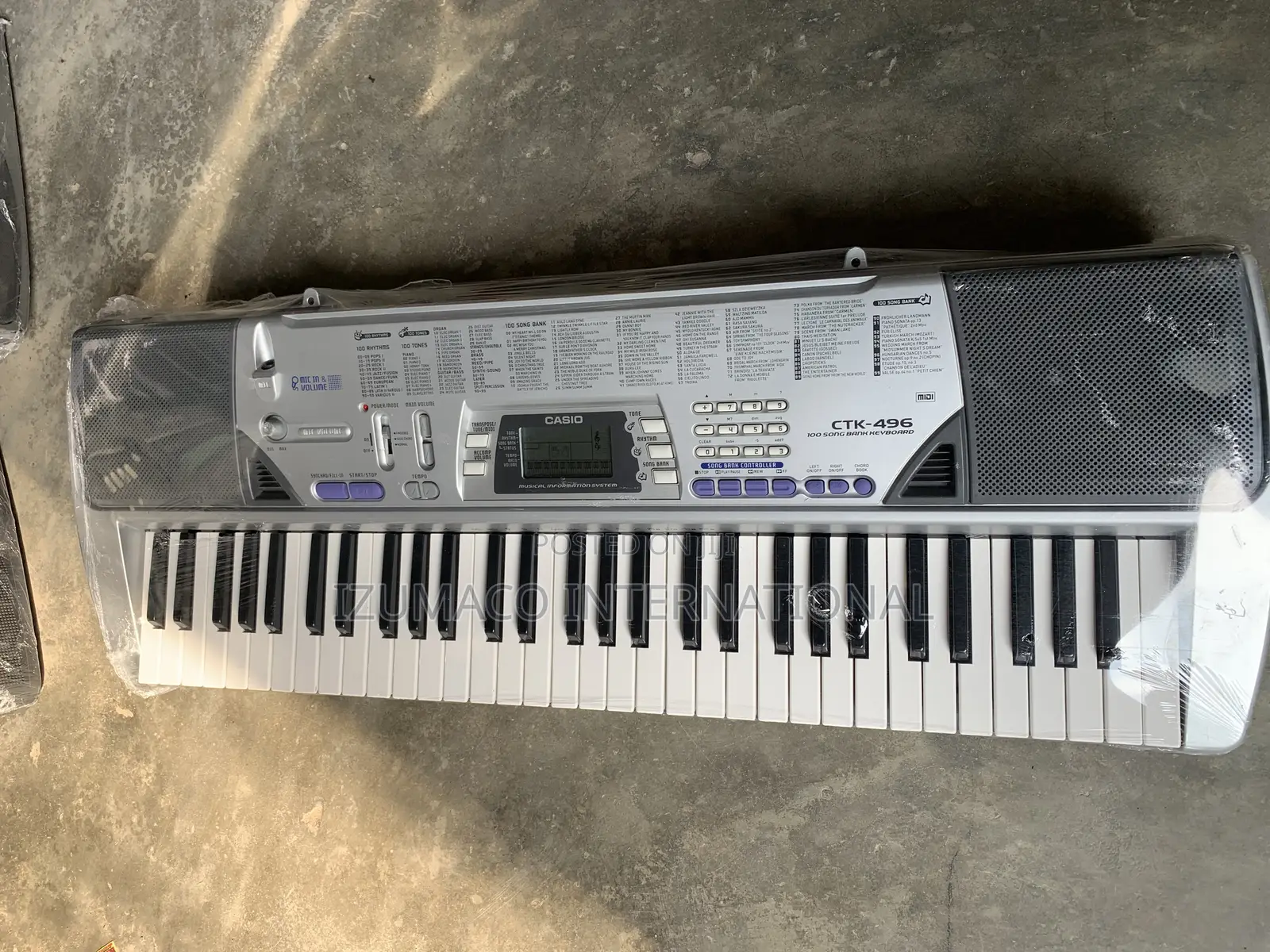 Ctk496 5-Octave Casio Keyboard