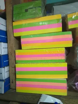 A Set of Colorful Sticky Notes ( LONG)