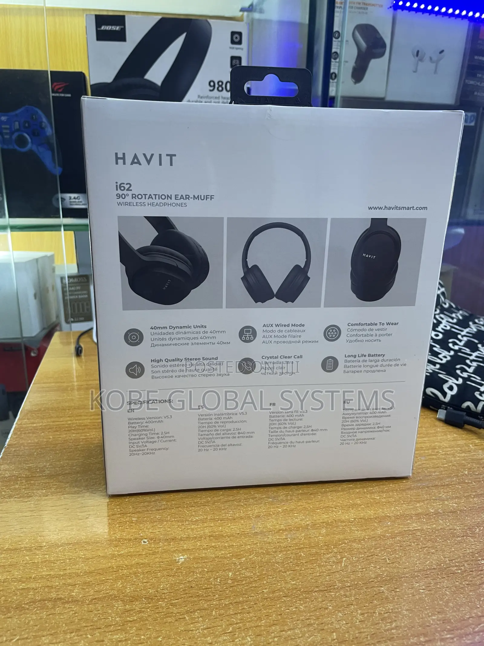 Havit H652BT Bluetooth Headphone