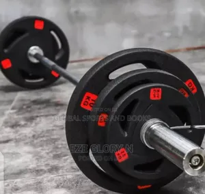 50kg  Olympic Plate With Olympic Barbell Rod