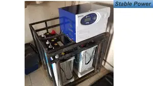 2KVA SOLAR SYSTEM With 2 Batteries And 4 Panels