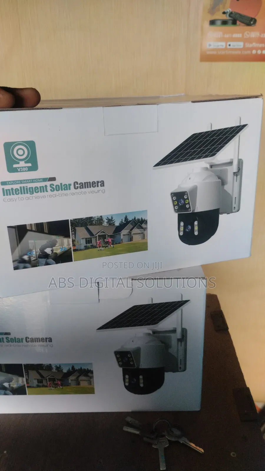 Remote Solar Powered PTZ Camera