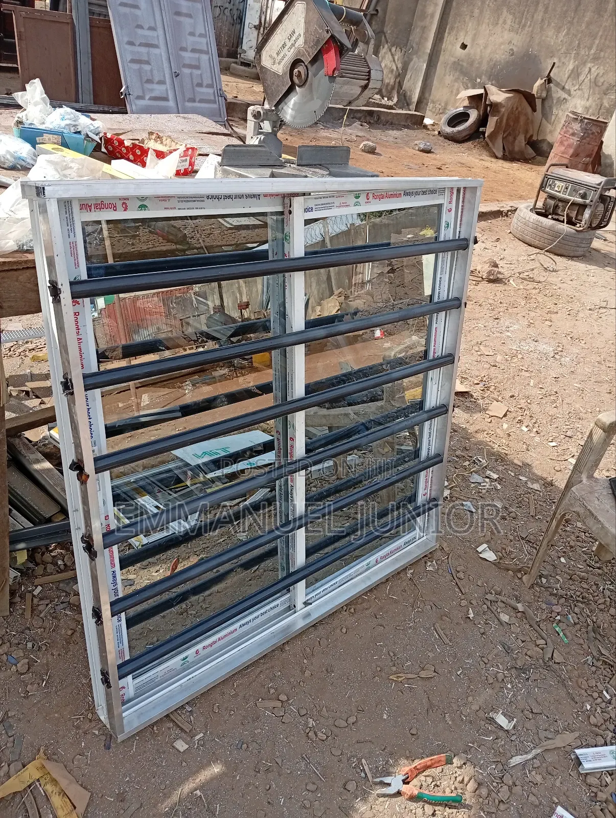 Sliding Window With Burglar Proof