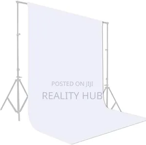 White Photography Background Backdrop 5by 15