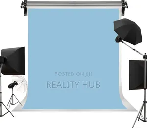 Light Blue Backdrop Portrait Photography Background 5by 15