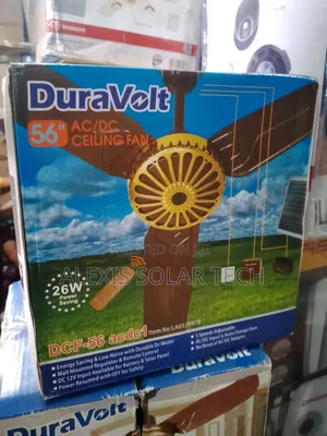 Duravolts AC/DC Ceiling Fan