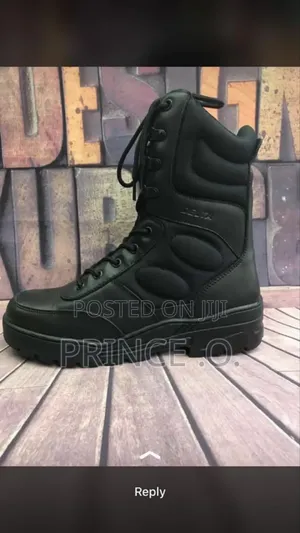Delta Leather Security Boots