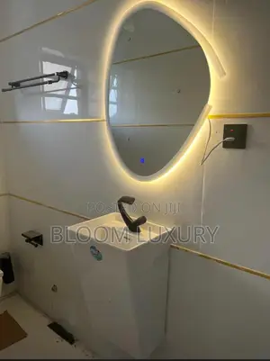 Wall Hung Wash Hand Basin $ LED Mirror Available