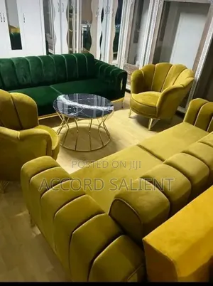 7 Seater Designer Fabric Sofa