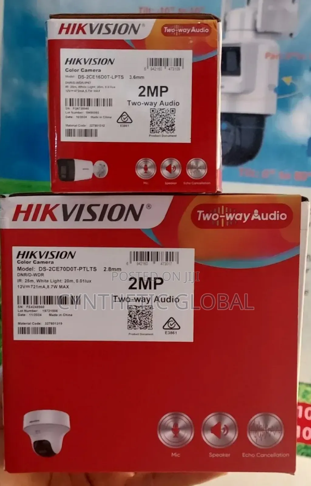 Hikvision 2mp Analog Two-Way Audio Camera