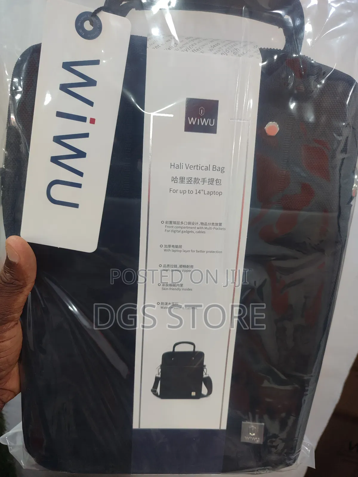 Wiwu Hali Vertical 14" Laptop Bag