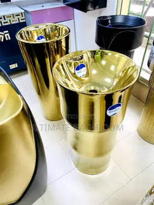 Dlegacy Shinning Gold Standing Basin