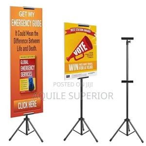 Printed Tripod Banner Stand 01